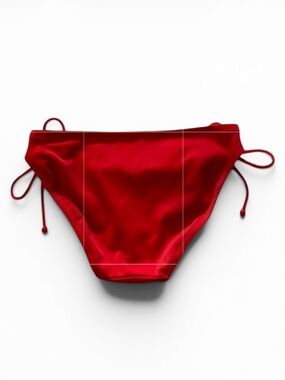 NWOT Victoria’s Secret String Bikini Red Bow Side Ties Lined⭐️⭐️⭐️⭐️⭐️